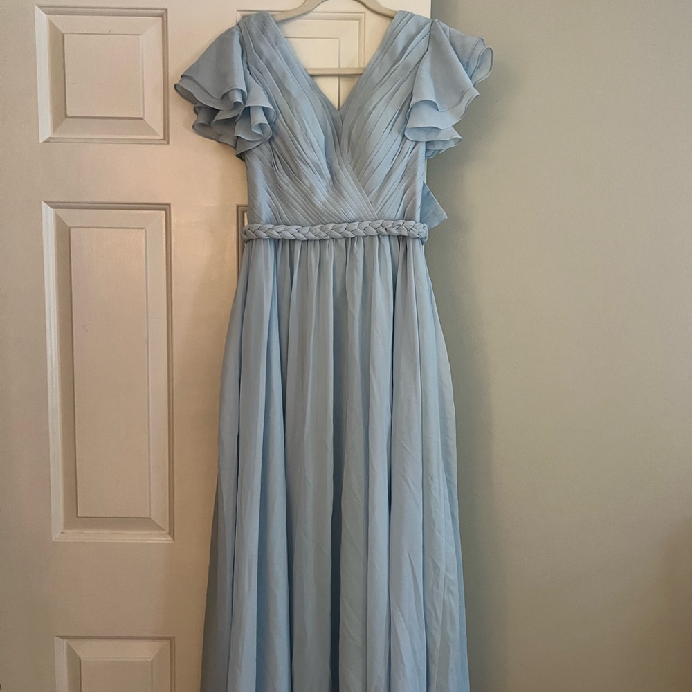 Blue Cinderella maxi dress